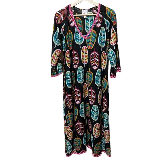 EUC - Nimo With Love - Printed Long Dress/Kaftan - size XS - Picture 1 of 3